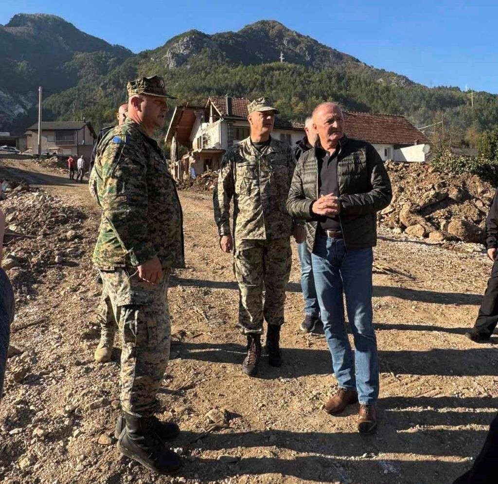 Helez u Jablanici: OSBiH će biti u pogođenim područjima sve dok se svi mještani ne vrate u svoje kuće